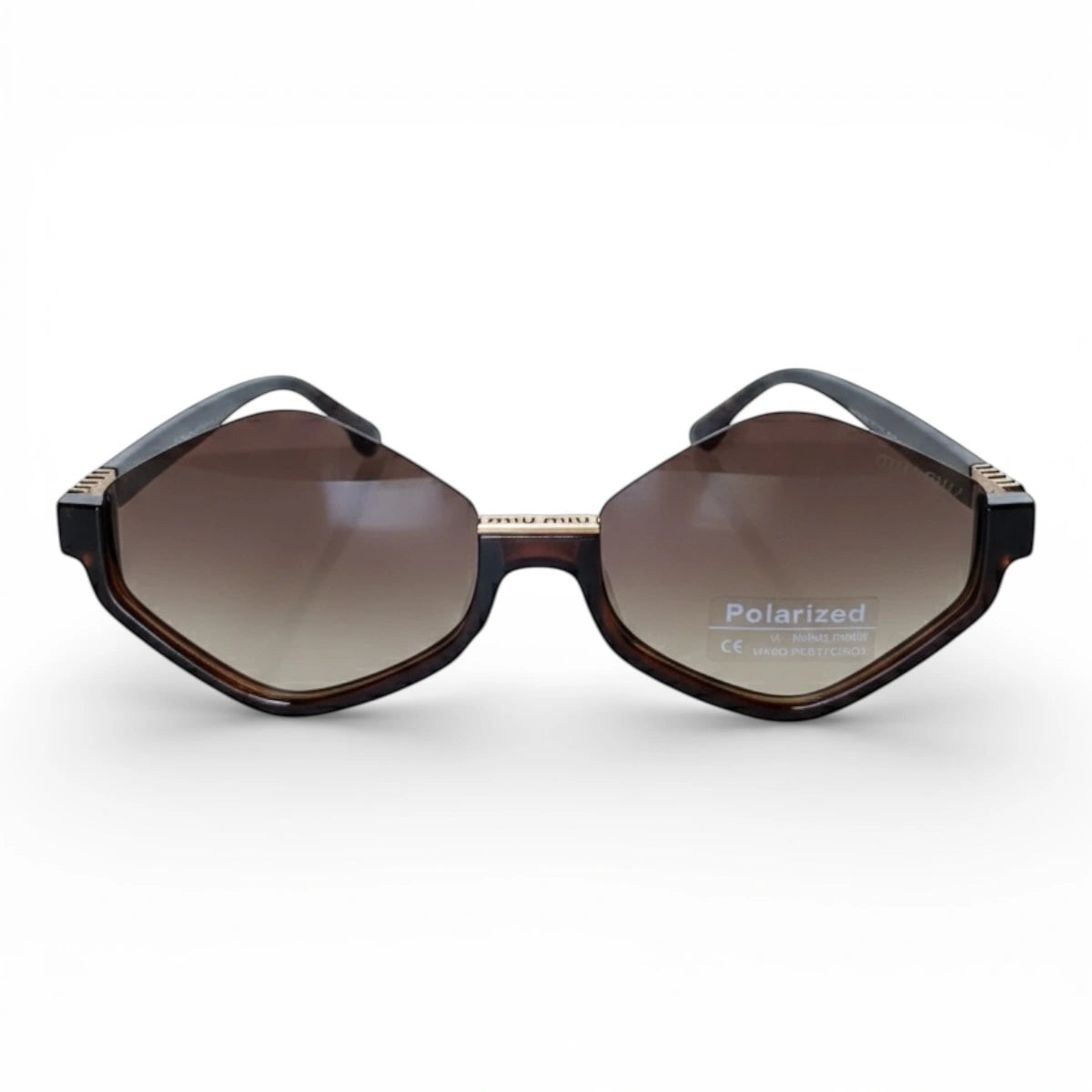 The ‘Apex’ Geometric Sunglasses | Classic Tortoise | Polarized
