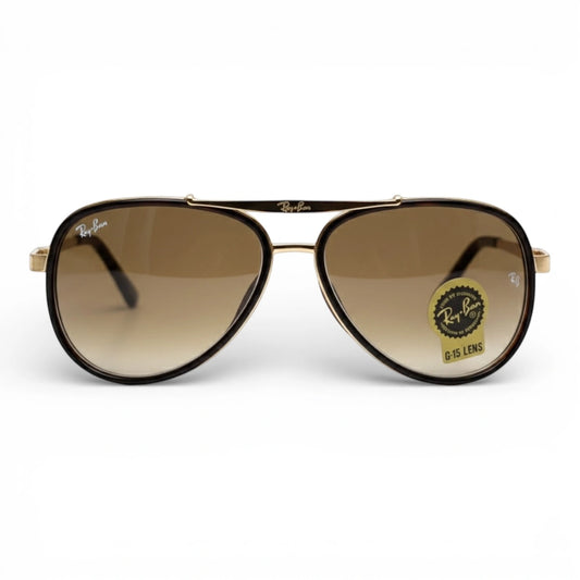The ‘Legacy’ Glass Aviator | Havana Gold | UV400