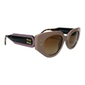 The ‘Muse’ Geometric Sunglasses | Nude & Black