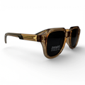 The ‘Magnus’ Rectangle Sunglasses | Champagne Crystal