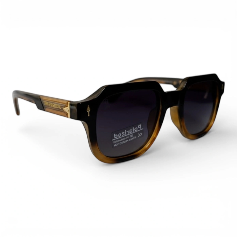 The ‘Magnus’ Rectangle Sunglasses | Eclipse Fade