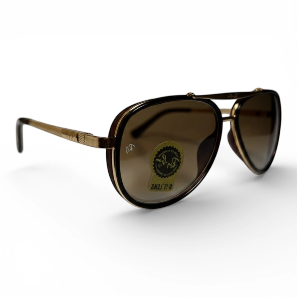The ‘Legacy’ Glass Aviator | Havana Gold | UV400