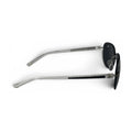 The ‘Phantom’ Rimless Aviator Sunglasses | Midnight Black & Gold