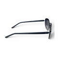 The ‘Phantom’ Rimless Aviator Sunglasses | Stealth Black