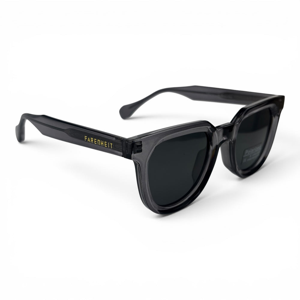 The ‘Roux’ Chunky Square Sunglasses | Gray Smoke