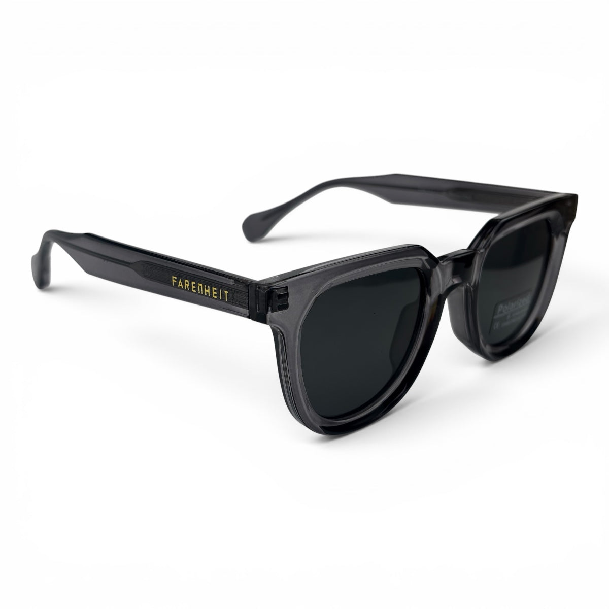 The ‘Roux’ Chunky Square Sunglasses | Gray Smoke