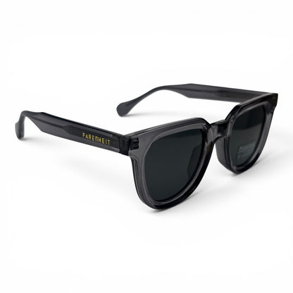 The ‘Roux’ Chunky Square Sunglasses | Gray Smoke