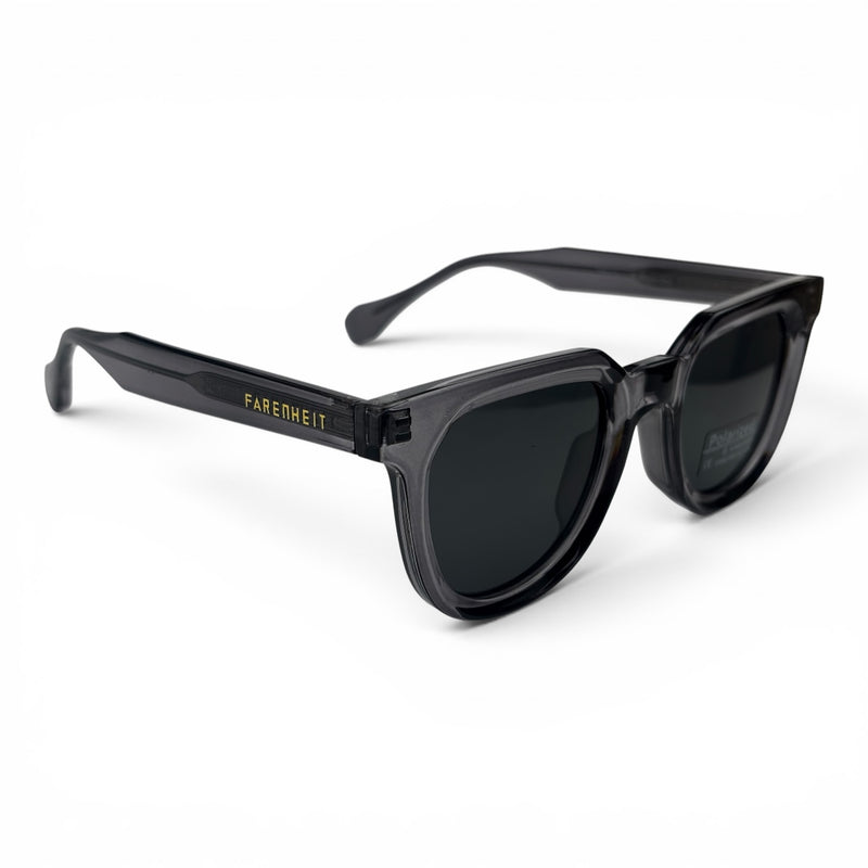 The ‘Roux’ Chunky Square Sunglasses | Gray Smoke