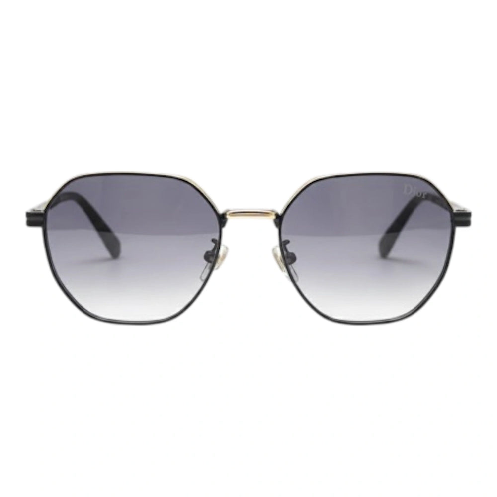 The Horizon Geometric Sunglasses | Black & Gold | UV400