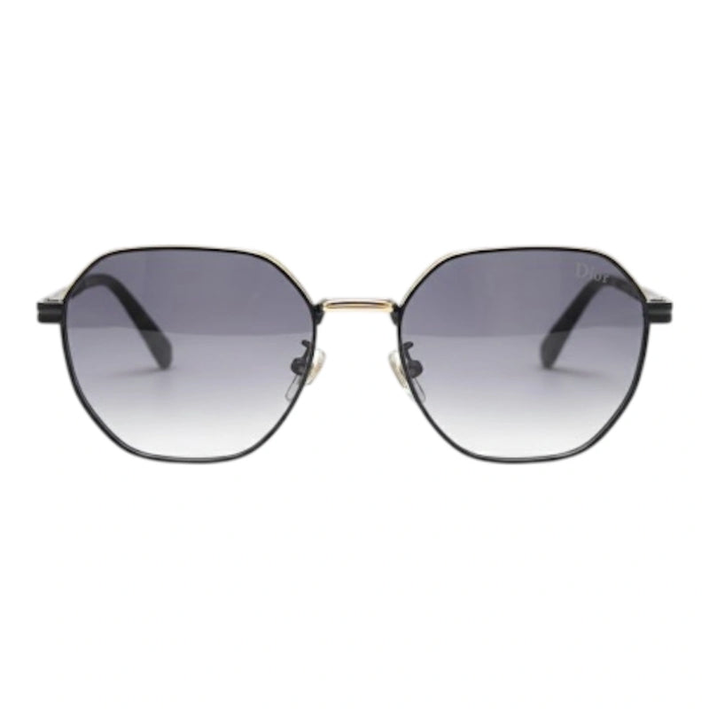 The Horizon Geometric Sunglasses | Black & Gold | UV400