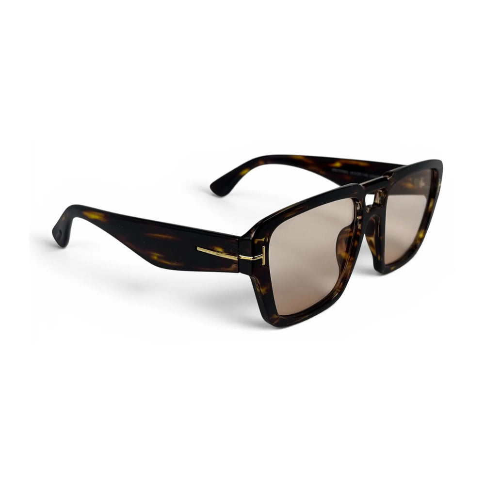 The ‘Atlas’ Bold Square Sunglasses | Tortoise & Pink