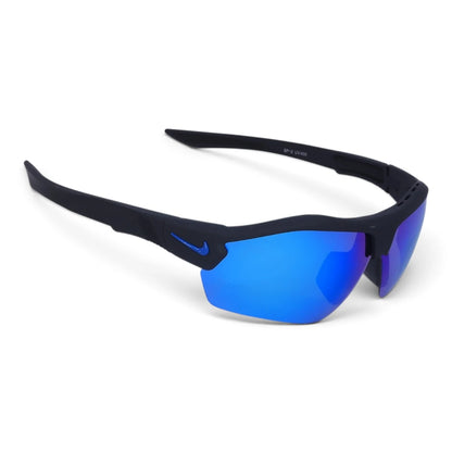 U&EYE Cadence black frame blue lens sport wrap sunglasses product image 2