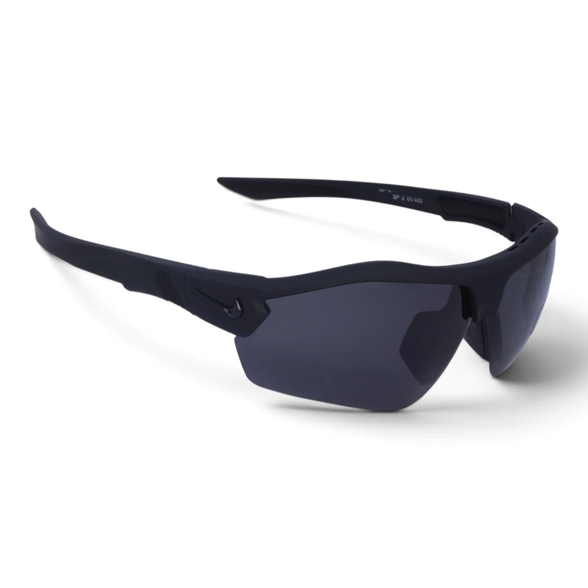 U&EYE Cadence black sport wrap sunglasses product image 2