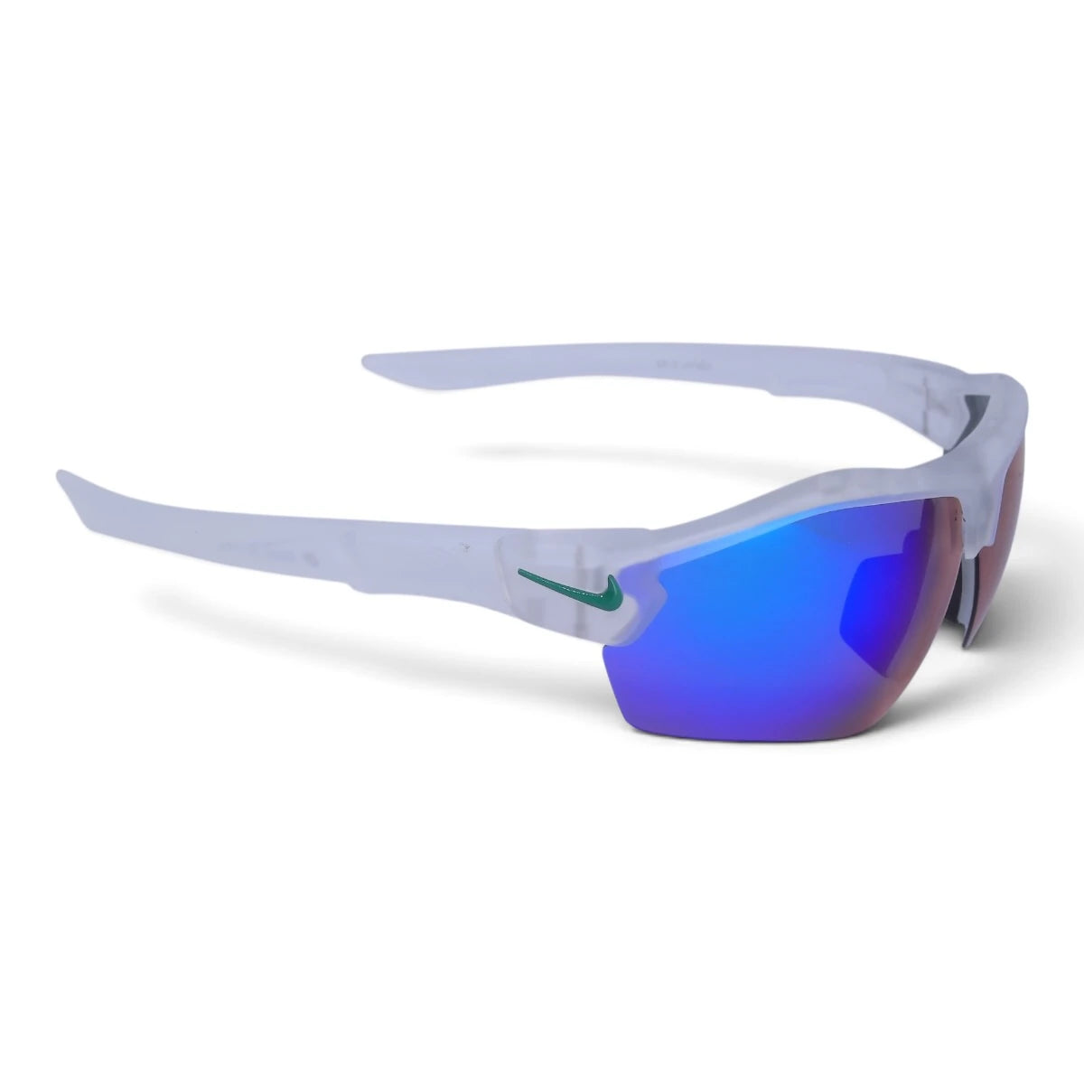 U&EYE Cadence clear frame blue lens sport wrap sunglasses product image 2