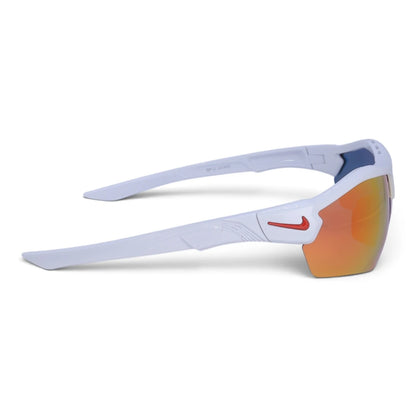 U&EYE Cadence white frame orange lens sport wrap sunglasses product image 3