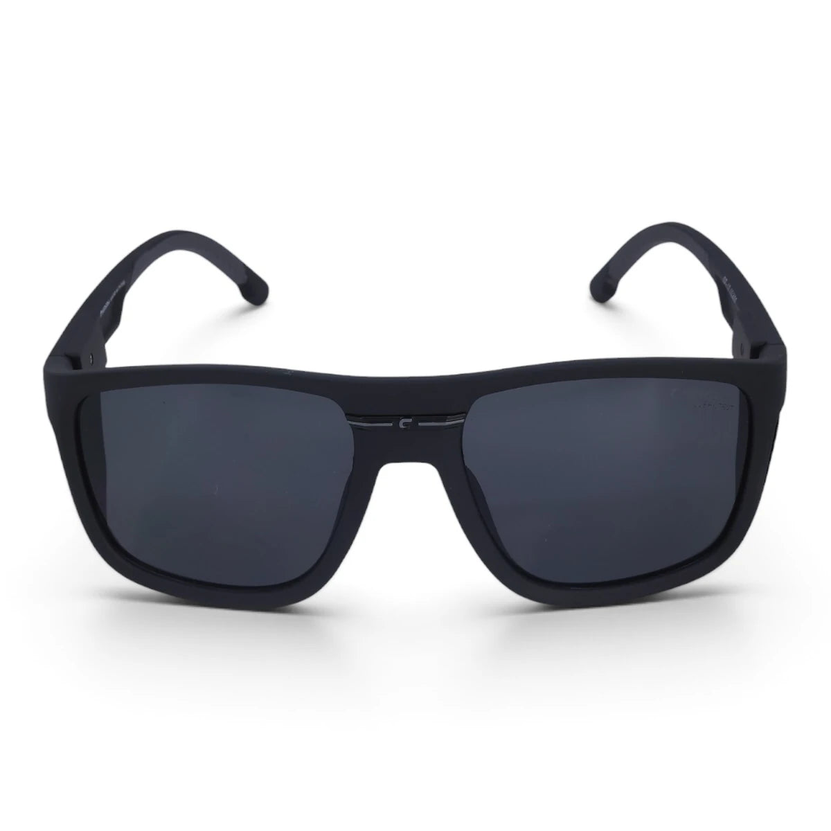 U&EYE Canyon black frame smoke lens sport rectangle sunglasses product image 1