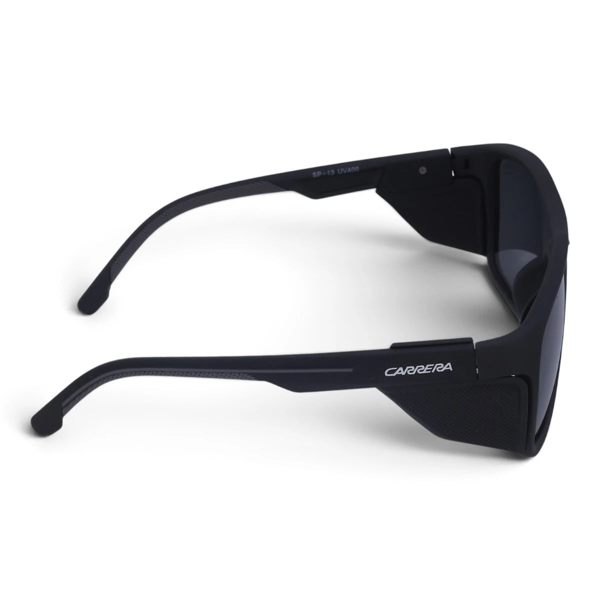 U&EYE Canyon black frame smoke lens sport rectangle sunglasses product image 3