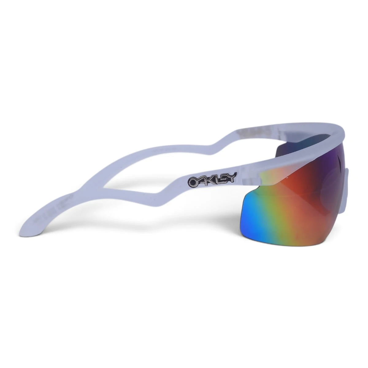 U&EYE Contour clear frame blue lens sport shield sunglasses product image 3
