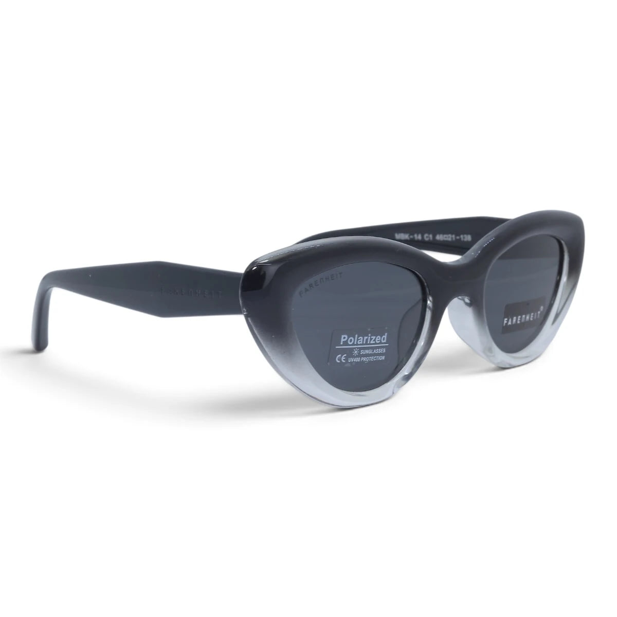 U&EYE Dahlia black kids cat-eye sunglasses product image 2