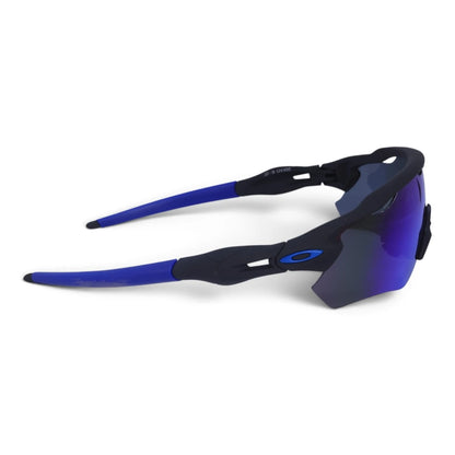 U&EYE Grit black frame blue mirror lens sport wrap sunglasses product image 3