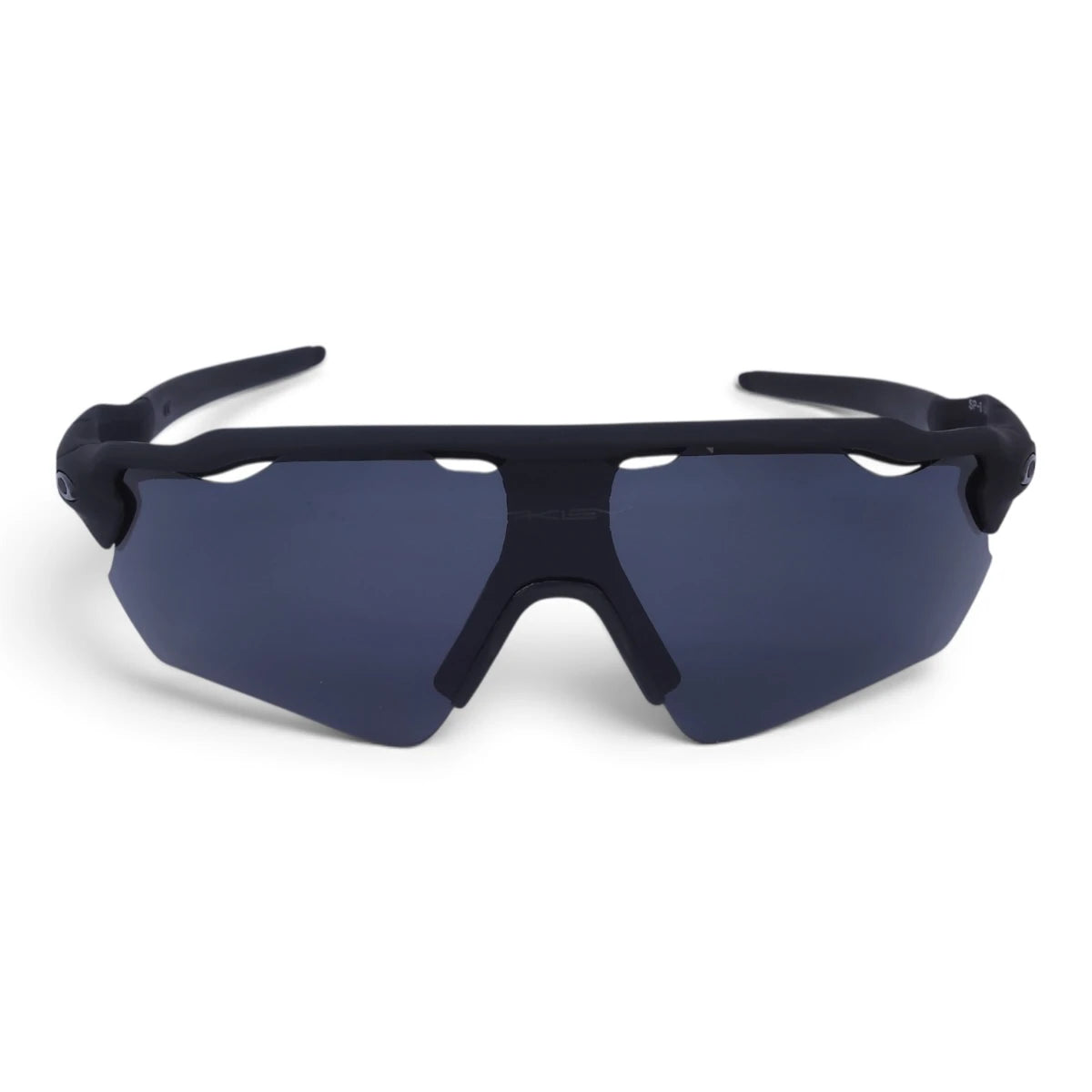 U&EYE Grit black frame smoke lens sport wrap sunglasses product image 1