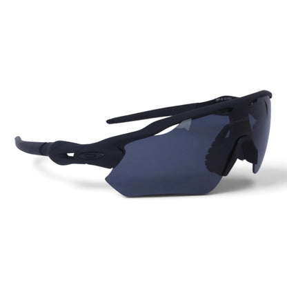 U&EYE Grit black frame smoke lens sport wrap sunglasses product image 2