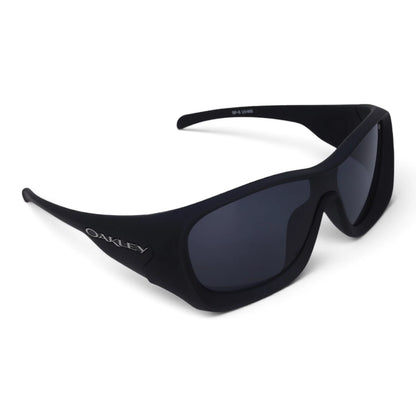 U&EYE Harbor black frame black lens sport wrap sunglasses product image 2