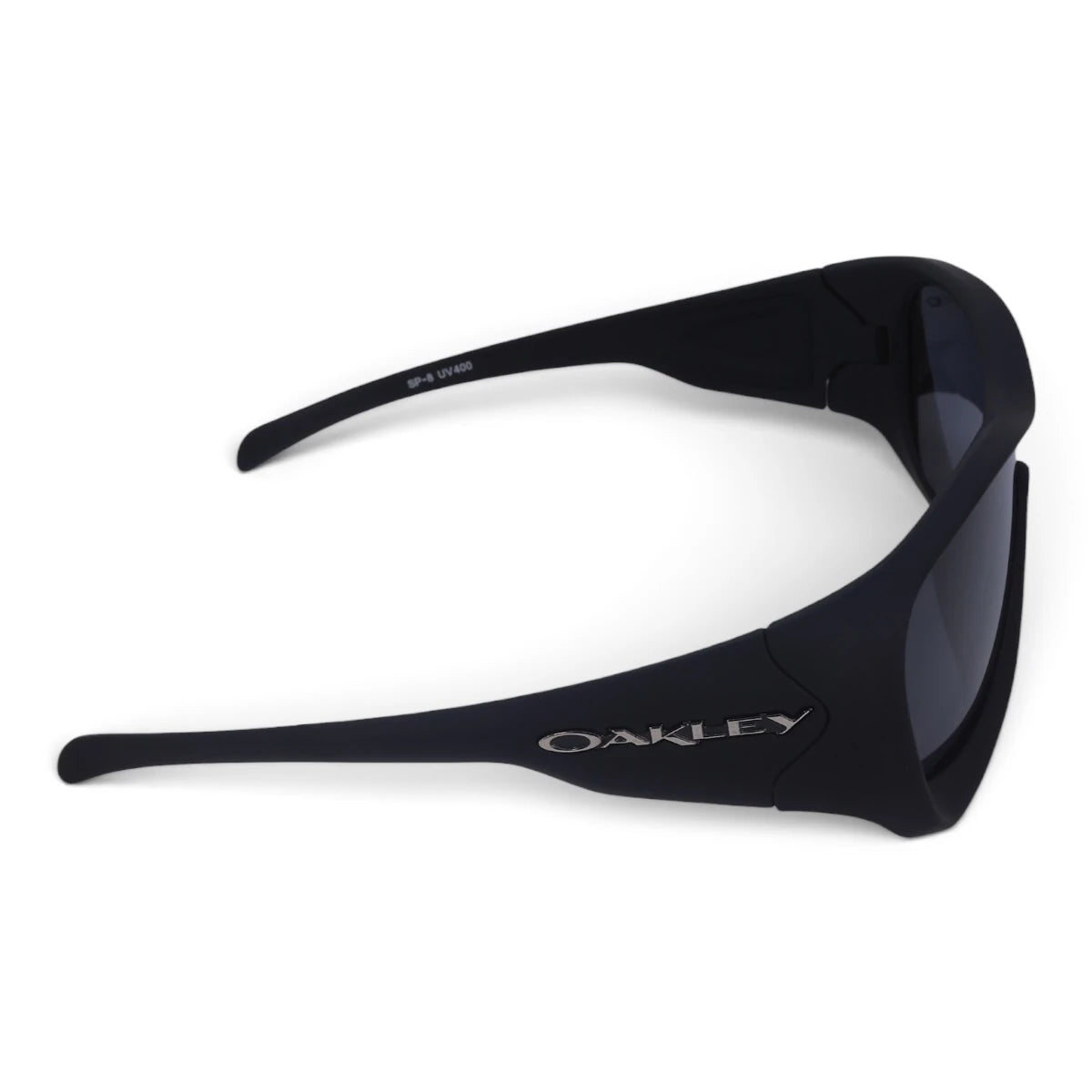 U&EYE Harbor black frame black lens sport wrap sunglasses product image 3