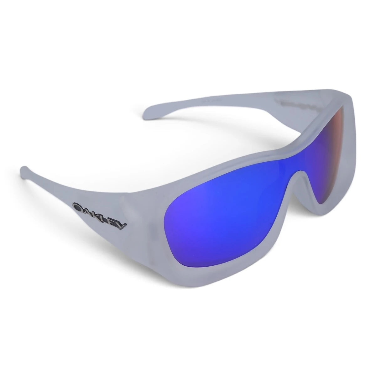 U&EYE Harbor clear frame blue lens sport wrap sunglasses product image 2