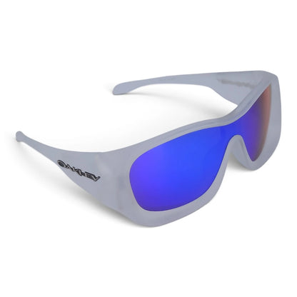 U&EYE Harbor clear frame blue lens sport wrap sunglasses product image 2