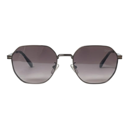 The 'Horizon' Geometric Sunglasses | Dark Ruthenium | UV400