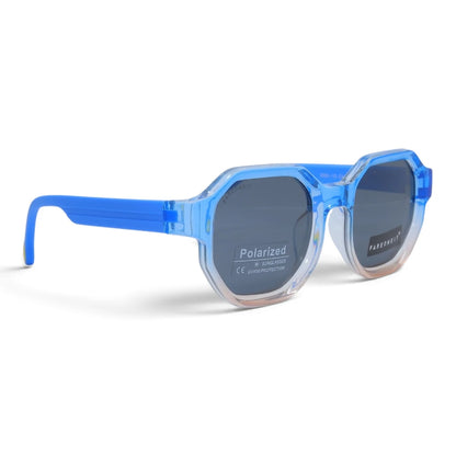 U&EYE Juniper blue kids geometric sunglasses product image 2