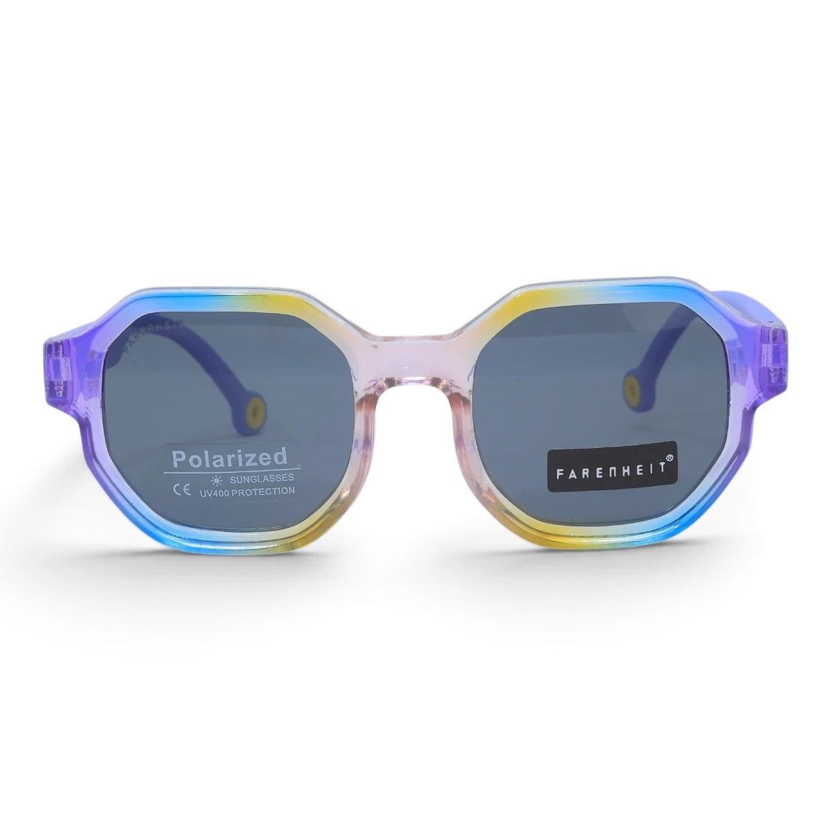 U&EYE Juniper mauve kids geometric sunglasses product image 1