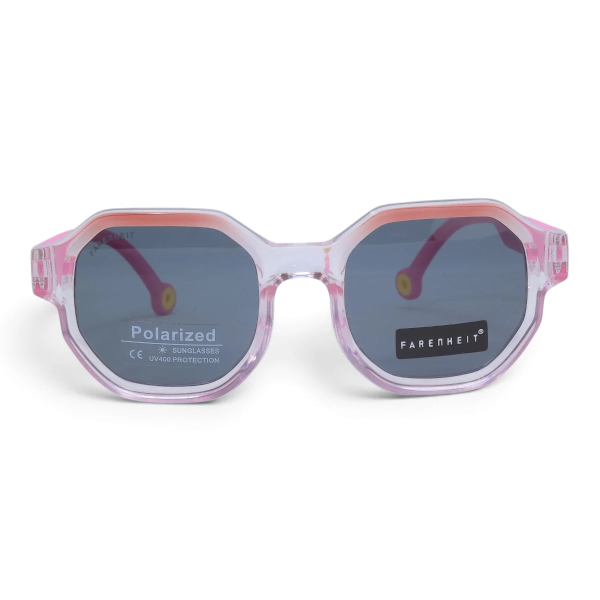 U&EYE Juniper pink kids geometric sunglasses product image 1