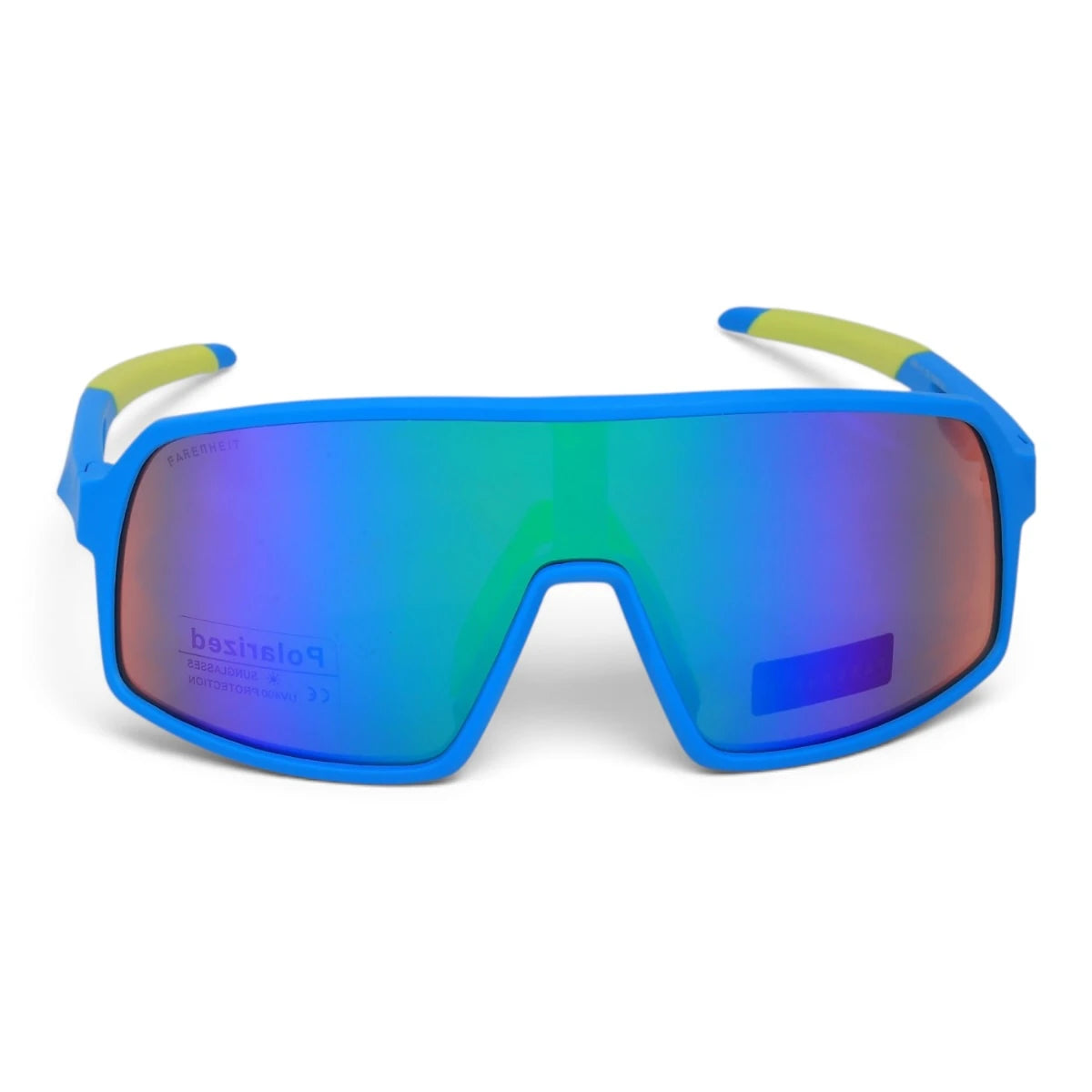 U&EYE Kestrel green kids sport shield sunglasses product image 1