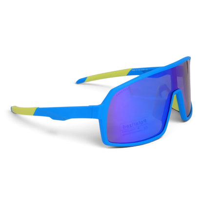U&EYE Kestrel green kids sport shield sunglasses product image 2