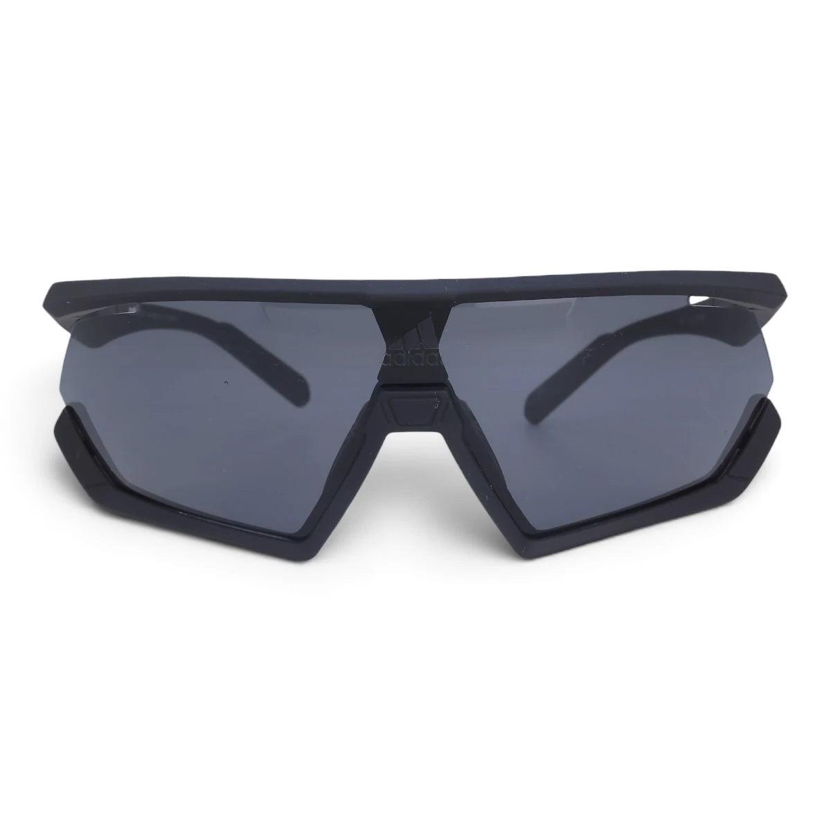 U&EYE Keystone black angular shield sunglasses product image 1