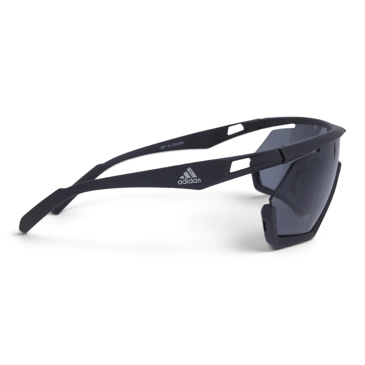 U&EYE Keystone black angular shield sunglasses product image 2