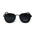 The ‘Lumen’ Round Sunglasses | All Black