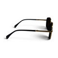 The ‘Lumen’ Round Sunglasses | Gold & Brown