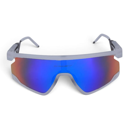 U&EYE Meridian clear frame blue lens sport shield sunglasses product image 1
