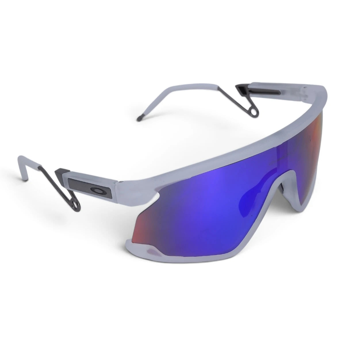 U&EYE Meridian clear frame blue lens sport shield sunglasses product image 2