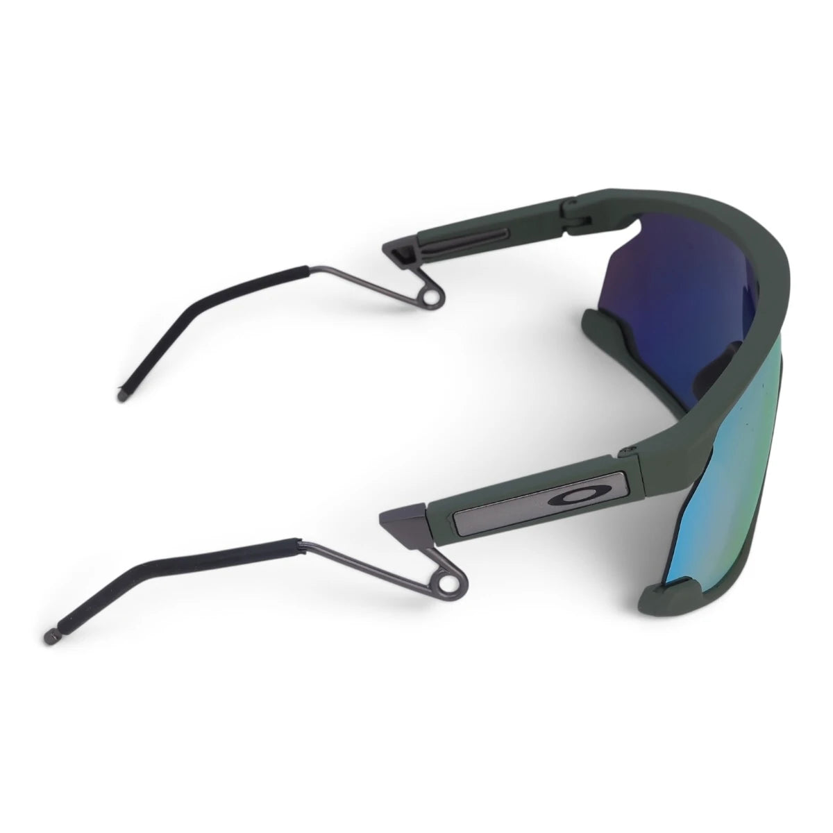 U&EYE Meridian green frame orange lens sport shield sunglasses product image 3