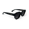 The ‘Monolith’ Chunky Octagon Sunglasses | Black & Gradient Black