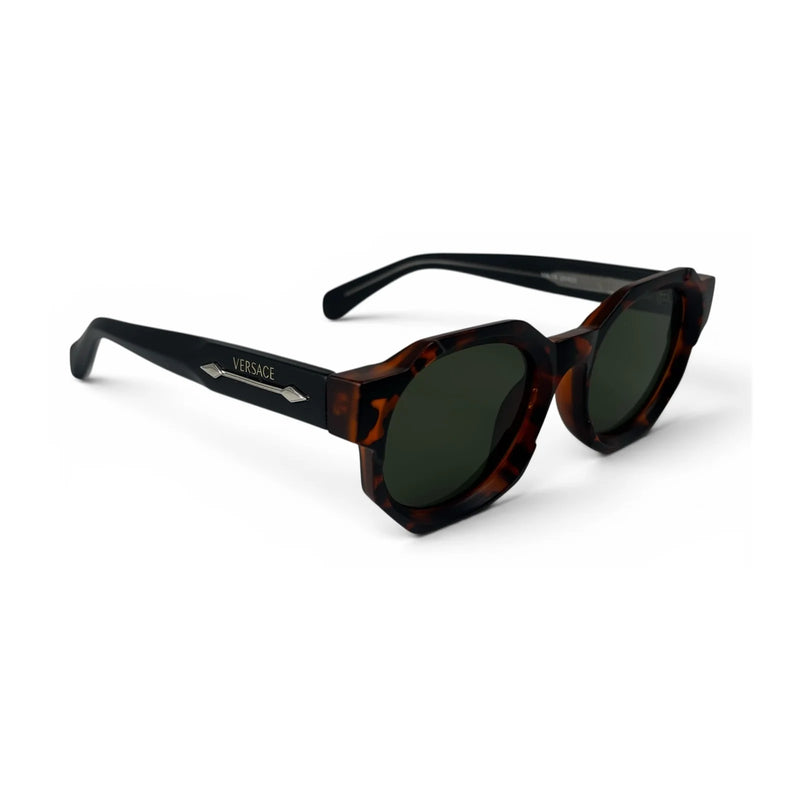 The ‘Monolith’ Chunky Octagon Sunglasses | Tortoise & Olive