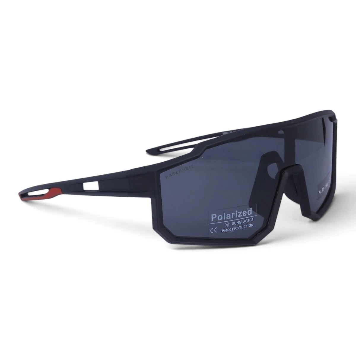 U&EYE Skylark black kids sport shield sunglasses product image 2