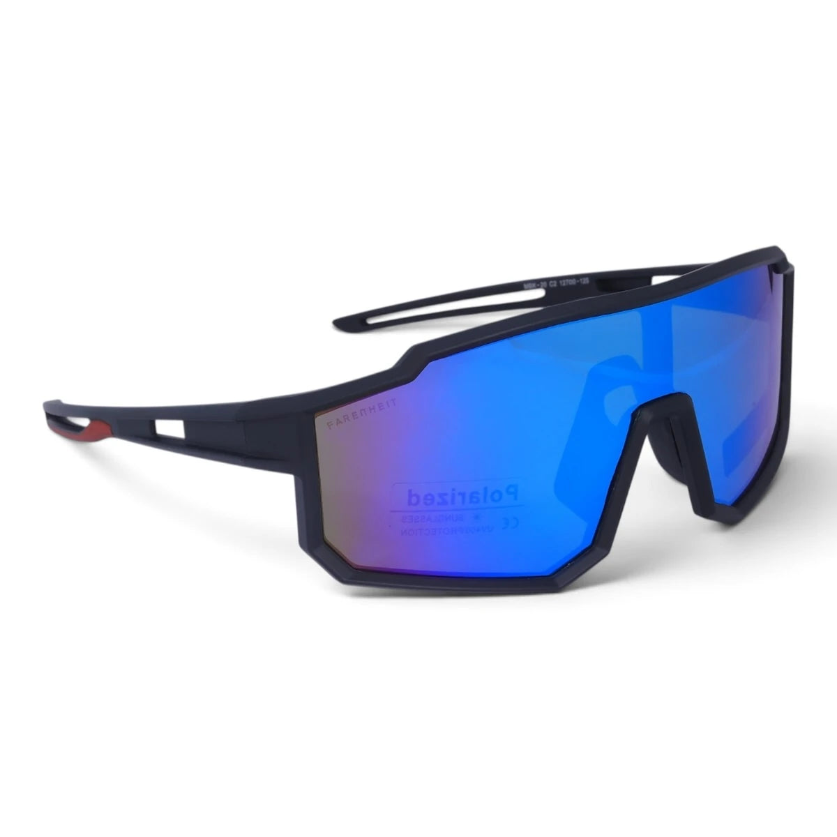 U&EYE Skylark blue kids sport shield sunglasses product image 2