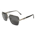 The Sovereign Geometric Sunglasses | Gunmetal Silver