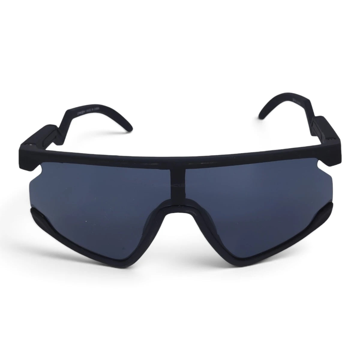 U&EYE Switchback black frame smoke lens sport shield sunglasses product image 1