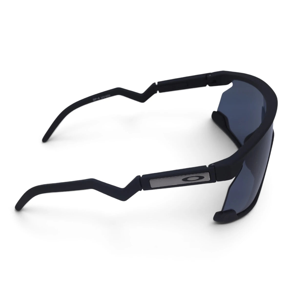 U&EYE Switchback black frame smoke lens sport shield sunglasses product image 3